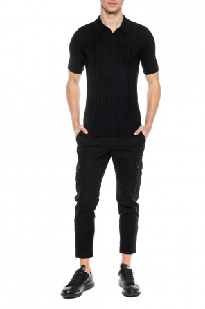 Ribbed polo shirt, zdjęcie 2 Ribbed polo shirt od Dolce & Gabbana